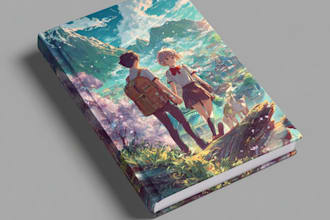 design fantasy and dystopian book cover art