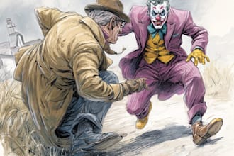 draw comic book illustration as a comic book illustrator