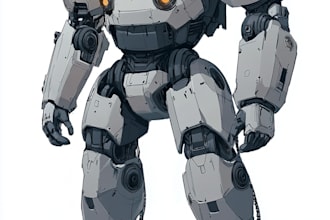 draw your mecha robot fanart or original in digital artwork