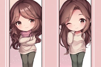 create awesome anime banner, cover for twitter, discord art