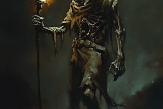 fantasy horror and fantasy horror character