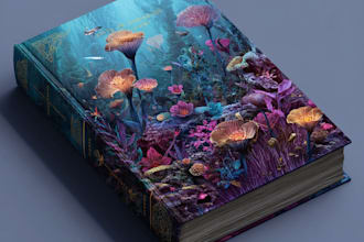 paint a marvelous ebook cover design, kdp book cover art