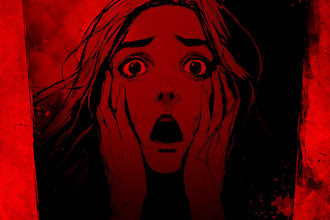 draw a horror illustration