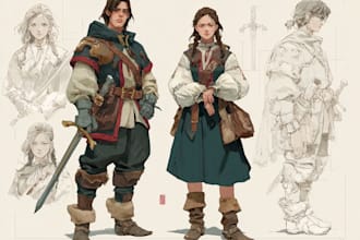 dnd character art and dnd character art