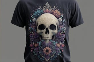 create a tshirt design in modern streetwear style