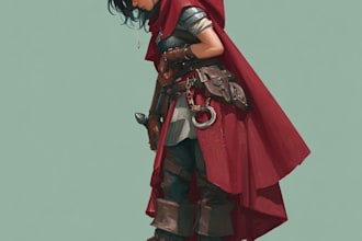 dnd character art and dnd character art