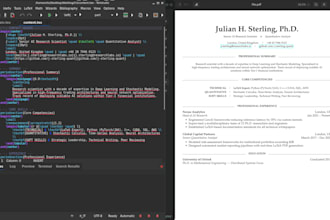 provide professional latex typesetting for you