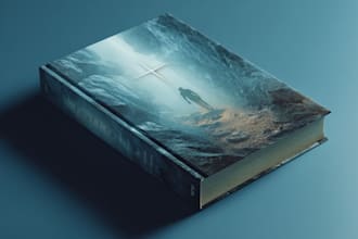 design an inspiring christian book cover