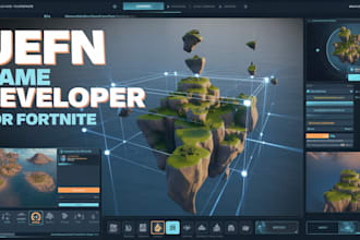 design and build custom fortnite uefn maps, islands and creative game modes