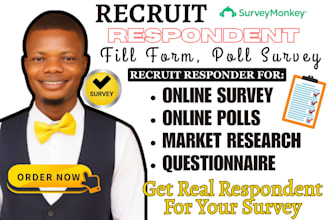 recruit survey respondents or survey participants to answer your survey