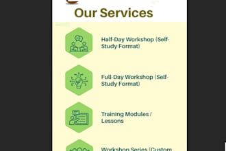 create a brochure that helps you convert leads into clients