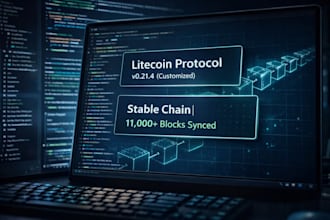 fork litecoin and create a custom cryptocurrency coin