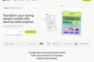 create landing pages and websites