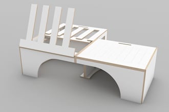 design furniture layouts, detailed cad drawings, and 3d models