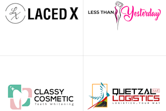 design logo for saas, health care, technology and beauty