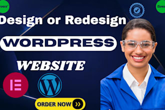design, build a wordpress website or redesign your website