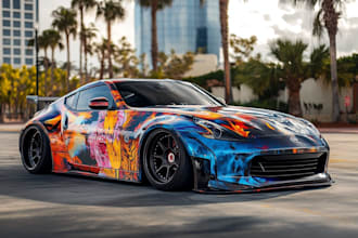 design a platinum quality vehicle wrap