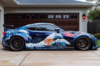 design vehicle wrap and truck decals