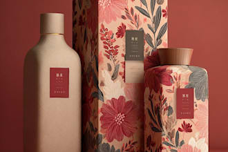 design artistic pouch and packaging