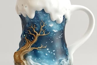 design custom coffee cup and mug for you