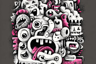 design your doodle illustrations