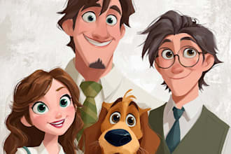 paint marvelous unique disney portrait painting art