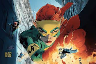 draw your comic page or cover