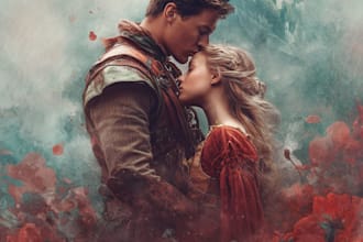 design professional romance book cover and erotic book cover design