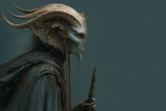 fantasy horror and fantasy horror character