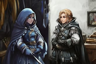 develop character design and concept art for your game