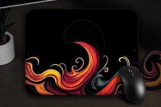 create designs for laptop sleeves, and mouse pads
