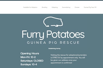 build a wix website for your animal rescue or charity