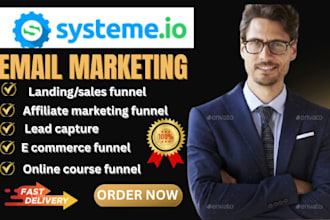 setup system io funnel setup system io email marketing system io automation