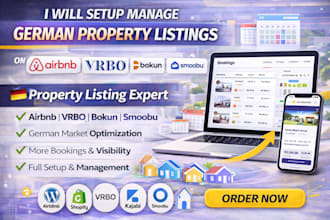 do setup listing manage german property website on bokun smoobu airbnb tour vrbo