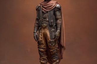 create star wars and sci fi illustration