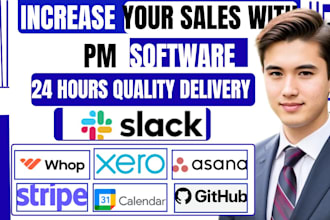 slack bot channel task workflow notification stripe clickup calendly  automation
