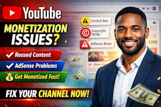 fix youtube monetization issues, reused content and adsense problem