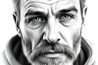 make a fabulous pencil or charcoal portrait drawing
