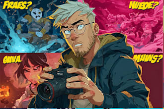 make youtube thumbnail art