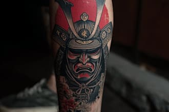 draw amazing japanese oriental tattoo