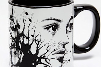 design a mug design or coffee cup design