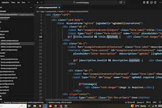 angular dot net core web app bug fixing and development expert