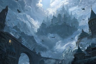 do cool illustrations of fantasy and mythical creatures