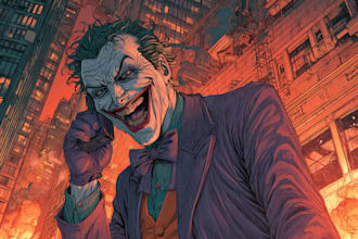 illustrate comic book covers and graphic novel art
