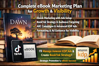 do book promotion amazon KDP marketing booktok arc readers for all genres