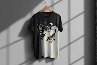 design eye catching t shirt mockups for sales