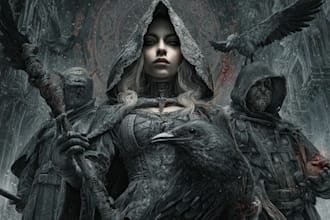 fantasy horror and fantasy horror character