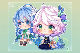 draw cute chibi character