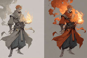 dnd character art and dnd character art