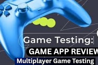 test and review new game app testing android app testing test multiplayer game